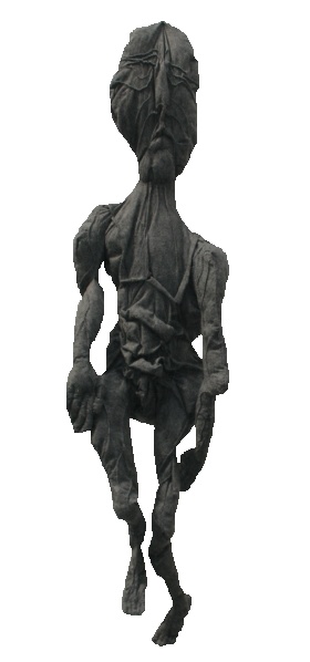 vieille femme grise