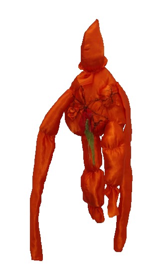 vieille femme orange